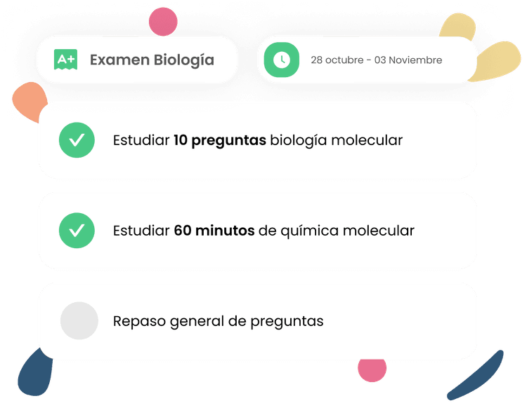 Planifica tus examenes!